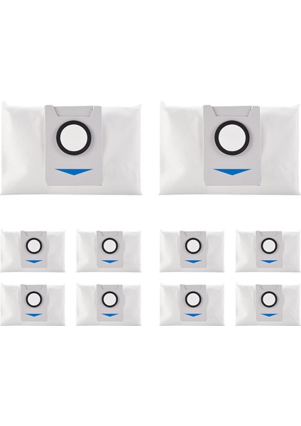 Ecovacs Deebot X1 Omni/turbo Robot Süpürge Aksesuarları Için Yedek Parça Toz Torbaları Vakum Torbaları (Yurt Dışından) modelleri