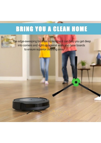 Irobot Roomba I & J & E Serisi Tüm Modeller Için Yedek Yan Fırçalar Kenar Süpürme Fırçaları Aksesuarlar Parçalar (Yurt Dışından) modelleri