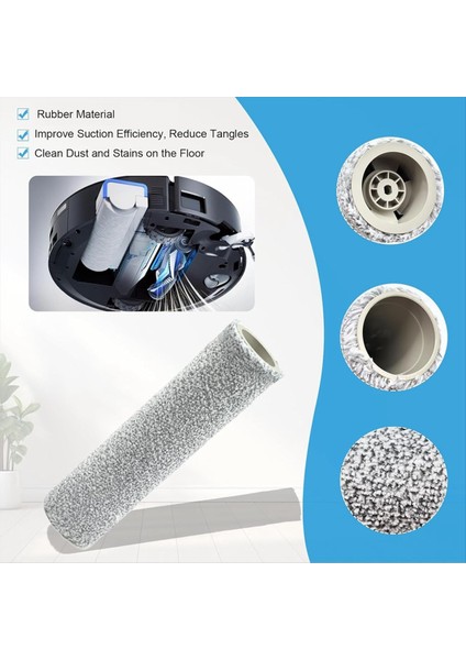 Ecovacs Debot X8 Omni, X8 Pro Omni Robot Süpürge Ana Yan Fırça Hepa Filtre Toz Torbaları Yedek Parçaları (Yurt Dışından) modelleri