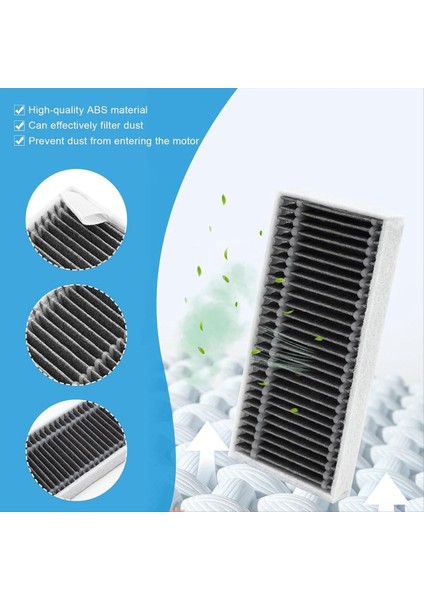 Ecovacs Debot X8 Omni, X8 Pro Omni Robot Süpürge Ana Yan Fırça Hepa Filtre Toz Torbaları Yedek Parçaları (Yurt Dışından) fırsatları