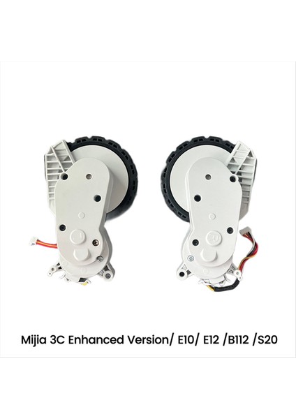Xiaomi Mijia 3c Geliştirilmiş Sürüm E10 E12 B112 Elektrikli Süpürge Aksesuarları Için Seyahat Tekerleği Sol Tekerlekler (Yurt Dışından) fırsatları