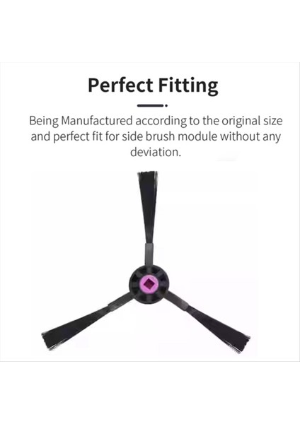 Jonr P20 Pro Robot Süpürge Aksesuarları Için 30 Adet Yedek Parça Yıkanabilir Yan Fırça Paspas Bezi Toz Torbası (Yurt Dışından) modelleri