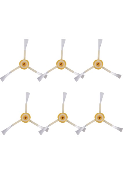 Irobot Roomba 800 ve 900 Serisi Elektrikli Süpürge Parçaları Için 6 Set 3 Kollu Yan Fırça Yedek Aksesuar Seti (Yurt Dışından)