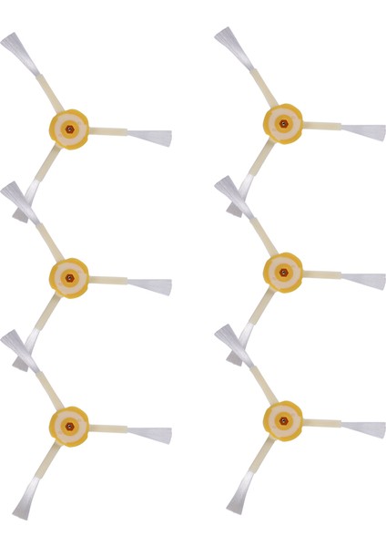 Irobot Roomba 800 ve 900 Serisi Elektrikli Süpürge Parçaları Için 6 Set 3 Kollu Yan Fırça Yedek Aksesuar Seti (Yurt Dışından) modelleri