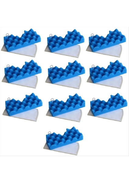 Samsung Cup DJ97-01040C SC43 SC44 SC45 Serisi Elektrikli Süpürge Toz Filtresi Için 10 Adet Elektrikli Süpürge Parça Filtresi Yığını (Yurt Dışından)