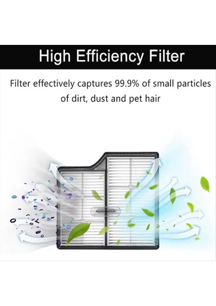 Roborock Saros 10/G30 Robot Süpürge Yedek Ana Yan Fırça Hepa Filtreleri Paspas Bezleri Toz Torbaları Parçaları (Yurt Dışından) fırsatları