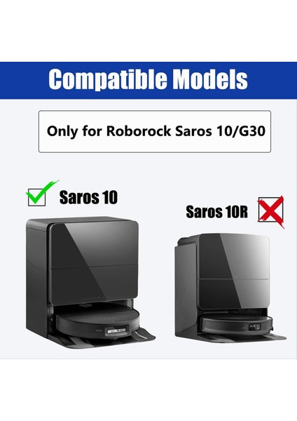 Roborock Saros 10 / G30 / Roborock S9 Maxv Ultra Elektrikli Süpürge Parçaları Için 6 Adet Yedek Paspas Pedi Yıkanabilir Paspas Pedi (Yurt Dışından) modelleri