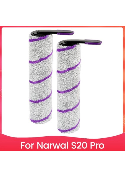 Narwal S20 Pro Islak Kuru Elektrikli Süpürge Rulo Fırça Aksesuar Seti Için S20 Pro Yedek Fırça Ruloları (Yurt Dışından)
