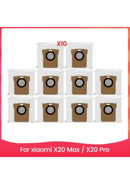 Xiaomi Robot Süpürge X20 Max / X20 Pro Parça Aksesuarları Için Toz Torbası Değişimi (Yurt Dışından)