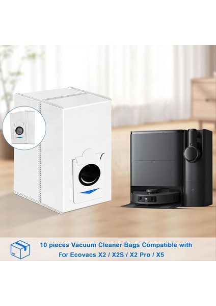 Ecovacs Deebot X2 Omni / X2S / X5 Için Elektrikli Süpürge Torbaları, Elektrikli Süpürge Torbası Aksesuarları ve Yedek Parçaları (Yurt Dışından) fiyatları