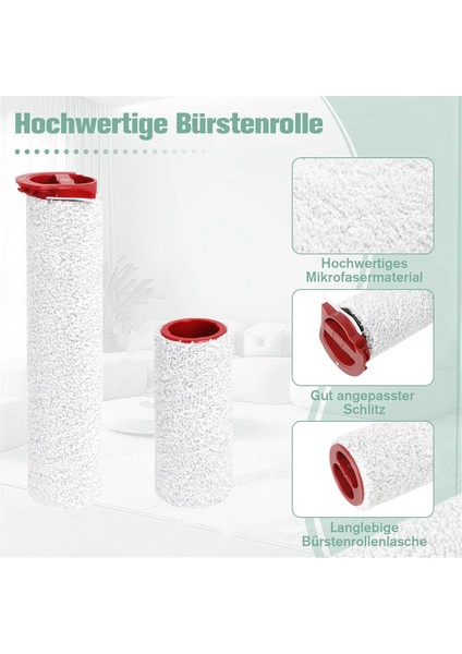 Roborock Dyad Pro/dyad Pro Combo Akıllı Kablosuz Islak Kuru Elektrikli Süpürge Için Yedek Fırça Silindiri ve Hepa Filtre Seti (Yurt Dışından) fiyatları