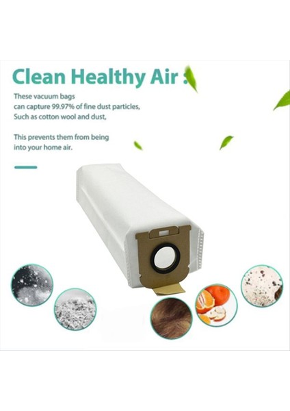 Dreame Z10 İSTASYON/Z20 Istasyon Elektrikli Süpürge Yedek Parçaları Rulo Fırça Hepa Filtre Toz Torbası (Yurt Dışından) modelleri