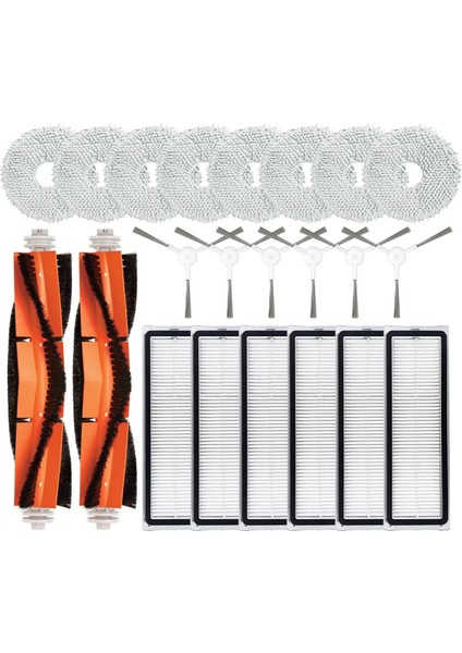 Xiaomi Robot Süpürge S10+ / S10 Plus Aksesuarları Hepa Filtre Paspas Bezi Bez Yedek Parçaları (Yurt Dışından)