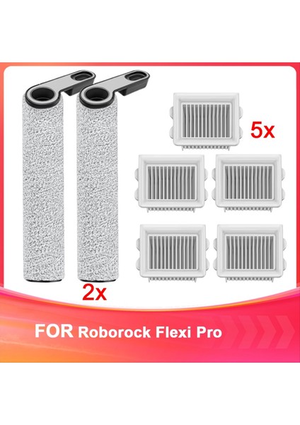 Roborock Flexi Pro Islak ve Kuru Elektrikli Süpürge Silindir Fırça ve Filtre Aksesuarları Yedek Parçaları (Yurt Dışından)