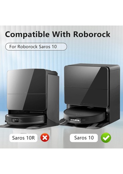 Roborock Saros 10 / S9 Maxv Ultra / G30 Yedek Parçaları Için 14 Adet Vakum Ana Yan Fırça Hepa Filtre Paspas Pedi Toz Torbası (Yurt Dışından) fırsatları