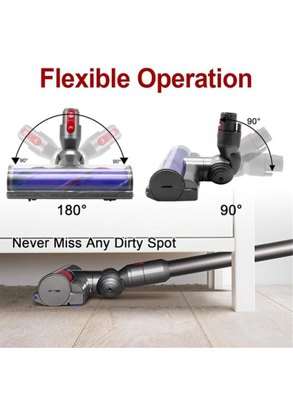 Dyson V7 V8 V10 V11 V15 Elektrikli Süpürge Modelleri Için Hızlı Çıkarma Temizleyici Temizleme Başlığı Yedek Parçası Elektrikli Başlık (Yurt Dışından) fiyatları