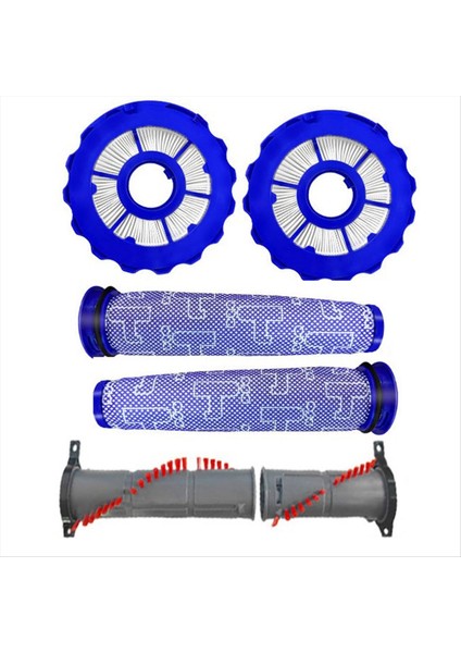Dyson Elektrikli Süpürge Ön ve Arka Filtreler Hepa DC40 DY-923857-02 Ana Silindir Fırçası Için Uygundur (Yurt Dışından)