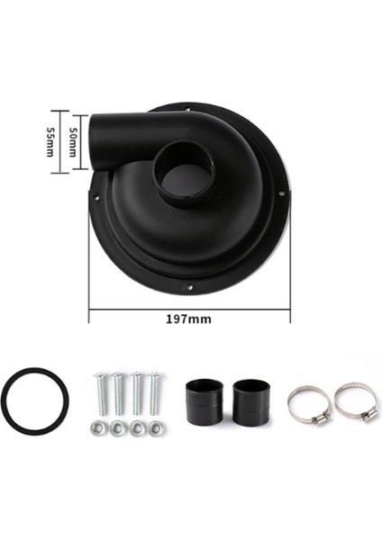 Vakumlu Süpürge Toz Toplayıcı Için Cyclone Kapağı Cyclone Filtre Vakumlu Toz Ayırıcı (Beyaz Kapak-Dirseksiz) (Yurt Dışından) modelleri