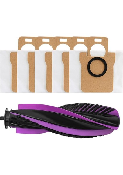 Jonr P20 Pro / Jonr T5 Pro Robot Süpürge Yedek Parçaları Için 6 Adet Vakum Ana Fırça Toz Torbası Seti (Yurt Dışından) modelleri