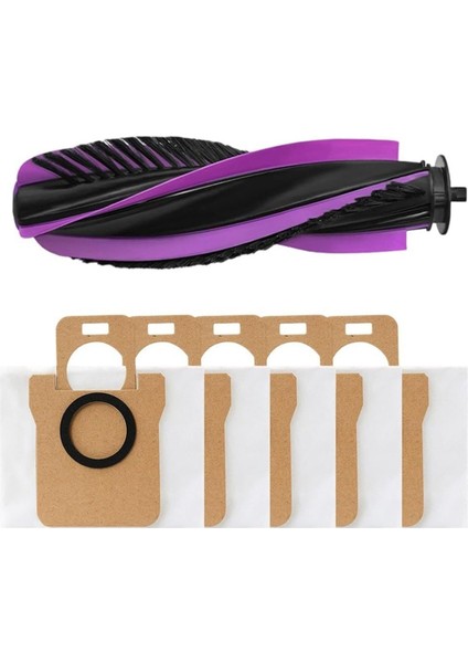 Jonr P20 Pro / Jonr T5 Pro Robot Süpürge Yedek Parçaları Için 6 Adet Vakum Ana Fırça Toz Torbası Seti (Yurt Dışından) fırsatları