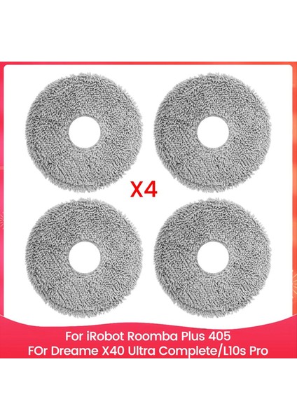 Irobot Roomba Plus 405 Combo ROBOT/505 Combo Robot, Dreame X40 Ultra COMPLETE/L10S Pro Robot Süpürge Için (Yurt Dışından)