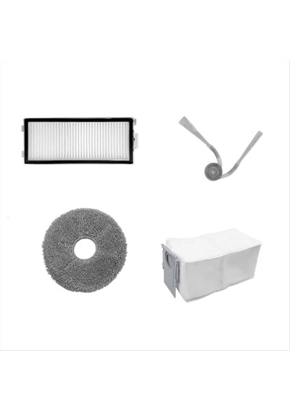 Roborock Saros Z70/SAROS Z70 Ultra Robot Süpürge Aksesuarları Yan Fırça Filtresi Paspas Torbası Yedek Parçaları (Yurt Dışından) modelleri