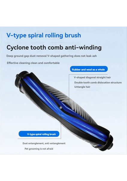 Ecovacs Deebot T80 Robot Süpürge Için 15 Parça Aksesuar Seti Ana Yan Fırça Toz Torbası Silindir Bez Hepa Filtre (Yurt Dışından) modelleri