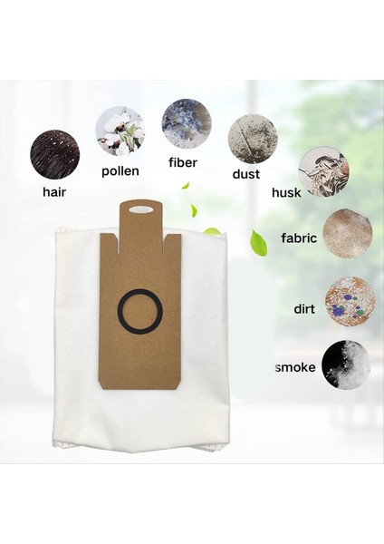 Lydsto W2 Robot Süpürge Aksesuarları Için 12 Adet Toz Torbası Yedek Dokumasız Toz Torbası Çöp Torbası (Yurt Dışından) fiyatları