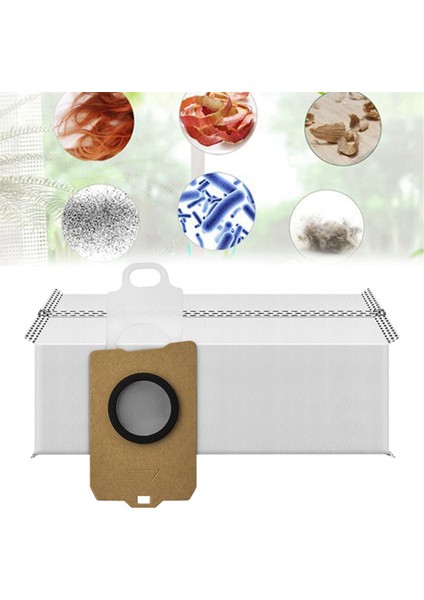 Narwal 001 Elektrikli Süpürge Aksesuarları Için 12 Adet Toz Torbası Çöp Torbası Yedek Parçalar (Yurt Dışından) fiyatları