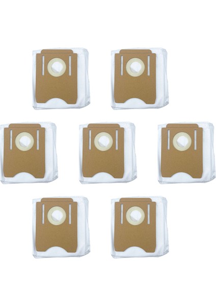 Midea S8 S8 Için 7 Adet Toz Torbası + Otomatik Toz Toplama ve Süpürme Makinesi Robot Akıllı Ev Değiştirilebilir Yedek Parçalar (Yurt Dışından)