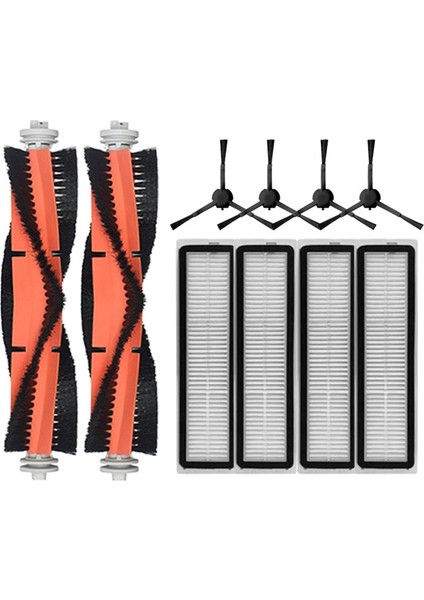 Dreame D9, D9 Max, L10 Pro Robot Süpürge Yedek Parçaları Ana Yan Fırça Hepa Filtre Paspas Bezi Aksesuarları (Yurt Dışından)