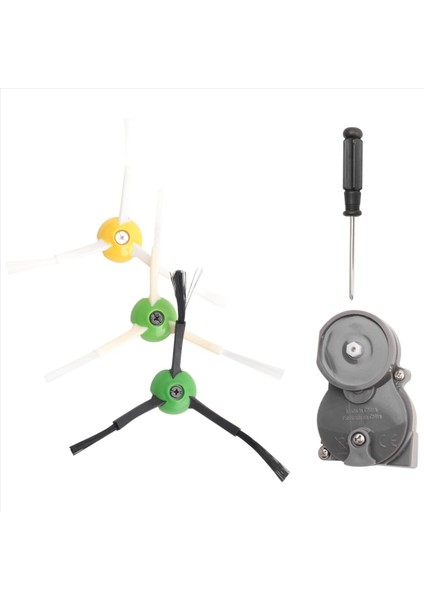 Roomba 500, 600, 700, 800, 900, I & E & J Serisi I3, I7, E5, E6, E7, 530, 560, 570, 620, 960, 980 Elektrikli Süpürgeler Için Yan Fırça Motoru (Yurt Dışından)