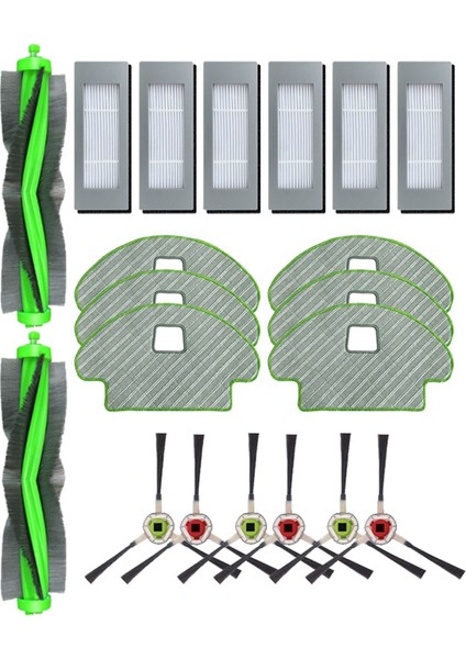 Ana Fırça Yan Fırça Hepa Filtre Paspas Bezleri Bez Yedek Parça Irobot Roomba R113840 Robot Süpürge Yedek Parçaları (Yurt Dışından)
