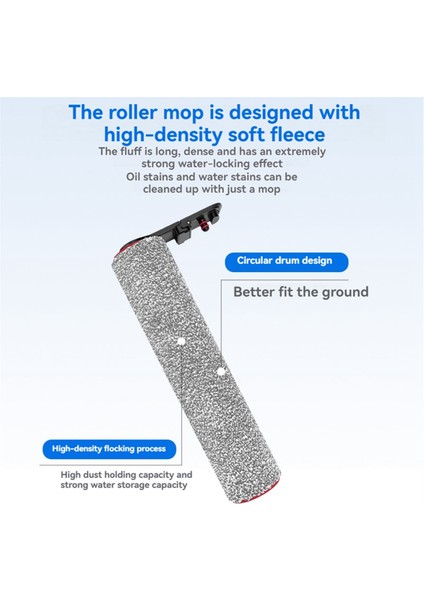 Dreame H40 ULTRA/H40 Pro Elektrikli Süpürge Aksesuarları Rulo Fırça Hepa Filtresi Için 4 Parça Yedek Parça (Yurt Dışından) fırsatları