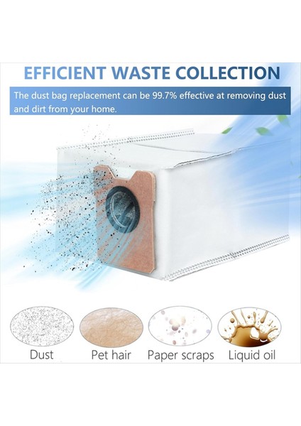 Eufy C10 Robot Süpürge Parçaları Ana Yan Fırça Hepa Filtre Büyük Kapasiteli Toz Torbası Temizleme Fırçası Yedek Parçası (Yurt Dışından) modelleri