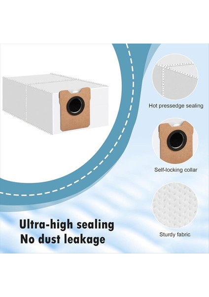 Eufy C10 Robot Süpürge Parçaları Ana Yan Fırça Hepa Filtre Büyük Kapasiteli Toz Torbası Temizleme Fırçası Yedek Parçası (Yurt Dışından) fırsatları
