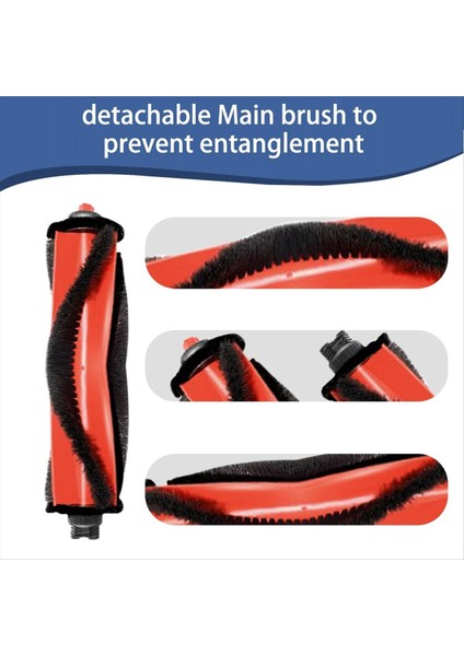 Roborock Q7 M5 Robot Süpürge Parçaları Için Yedek Aksesuar Seti Ana Yan Fırça Hepa Filtreleri Paspas Pedleri (Yurt Dışından) fırsatları