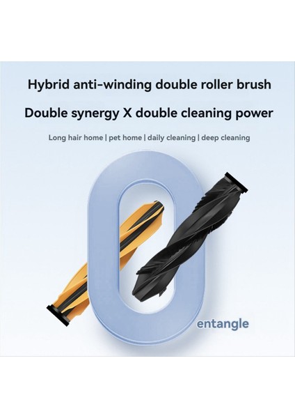 Dreame S50 PRO/S50 Ultra/mova P60 Elektrikli Süpürge Yedek Parçaları Ana Yan Fırça Filtreleri Toz Torbaları Paspas Pedleri (Yurt Dışından) modelleri