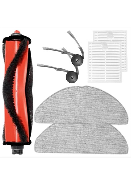 Roborock Q7 M5 Robot Süpürge Parçaları Ana Yan Fırça Hepa Filtreleri Paspas Pedleri Aksesuar Seti (Yurt Dışından)