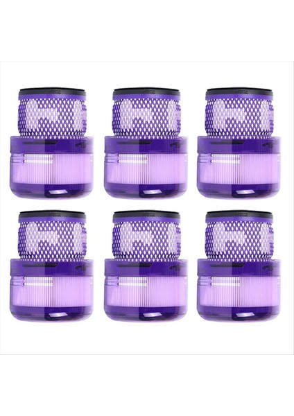 Dyson Mıcro SV21 Filtreleri Için 6 Adet Ev Temizliği Için Verimli Süpürge Aparatı (Yurt Dışından)