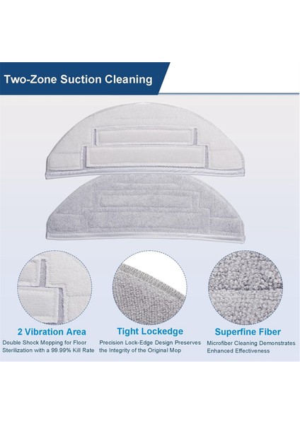 Roborock S8 Pro Ultra Robot Vakum Için Aksesuar Seti Silindir Fırçası Kendi Ana Fırçası Paspas Pedi Filtresi Yan Fırça Toz Torbası (Yurt Dışından) fiyatları