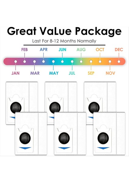 Ecovacs Deebot T30S Combo/ X2 Combo/ T30S/ T30S Aı Elektrikli Süpürge Aksesuar Seti Için T30S Combo Yedek Toz Torbaları (Yurt Dışından) fırsatları