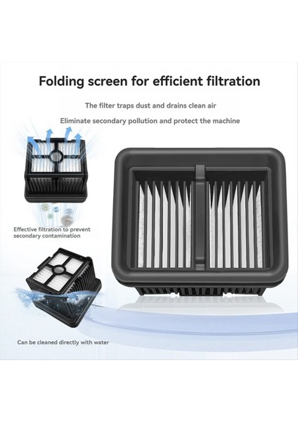 Dreame T40 ULTRA/T40 PRO/T40 Pro PLUS/T40 MEMBER/G30/G20 Pro Elektrikli Süpürge Parçaları Için 6 Adet Rulo Fırça ve Hepa Filtre (Yurt Dışından) fiyatları