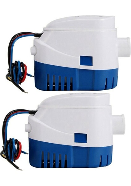 2x Otomatik Dalgıç Tekne Sides Su Pompası 12V Float Anahtar Çıkışı ile Otomatik (Yurt Dışından)