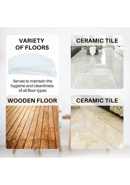 Ecovacs Deebot Ozmo T8 Aıvı T8 Max T9 Aıvı Aıvı+ Elektrikli Süpürge Parçaları Için 60 Adet Tek Kullanımlık Güçlü Bez Paspas Bezi Pedleri (Yurt Dışından) modelleri