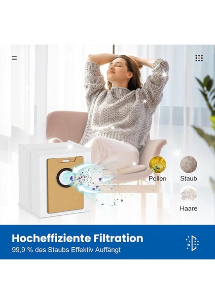 Tapo RV30 Max Plus Robot Süpürge Için Büyük Kapasiteli Yedek Torbalar (Yurt Dışından) modelleri