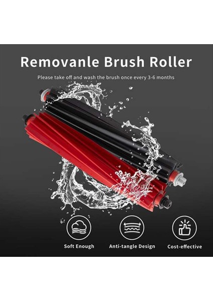 Roborock S8 Maxv Ultra G20S V20 P10S Pro P10S Pro Plus Için Ana Fırça Yedek Parçalar Çıkarılabilir Fırçalar Rulo Aksesuarları (Yurt Dışından) fiyatları