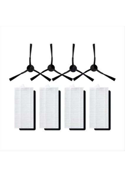 Lenovo E2 / E2 Pro Elektrikli Süpürge Aksesuarları Için Yan Fırça ve Filtre Ultra Dayanıklı Aksesuarlar (Yurt Dışından) fiyatları