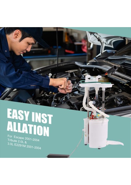 Ford Escape 2001-2004 Için Otomobil Elektrikli Yakıt Pompası Mazda Tribute 2 0l ve 3 0l E2291M 2001-2004 YL8U9H307AE 323-01341 (Yurt Dışından) indirimleri