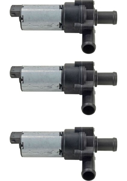 3x Yeni Evrensel Yardımcı Elektrikli Su Soğutucu Pompası 0392020034 Evrensel Yardımcı Ek Elektrik Pompası (Yurt Dışından)